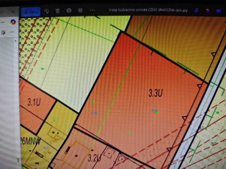 Działka budowlana Budziechów 7073 m2