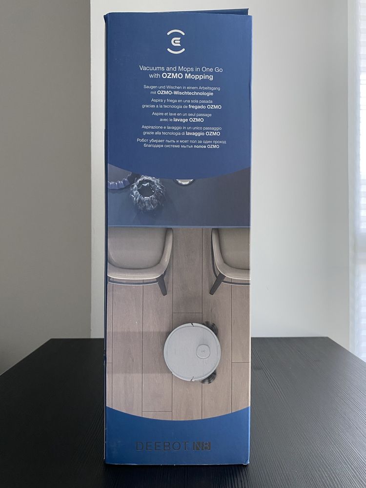 ECOVACS DEEBOT N8 robot odkurzający z funkcją wycierania 2300 Pa
