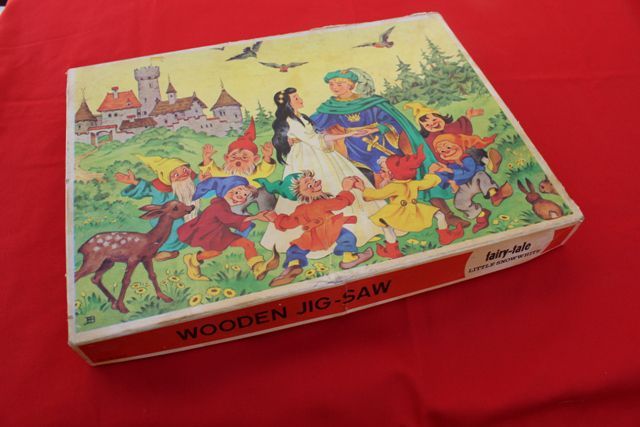 Raro Puzzle da Branca de Neve e os 7 Anões