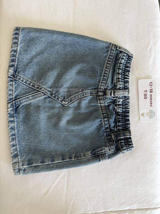 Saia de ganga da Benetton como nova