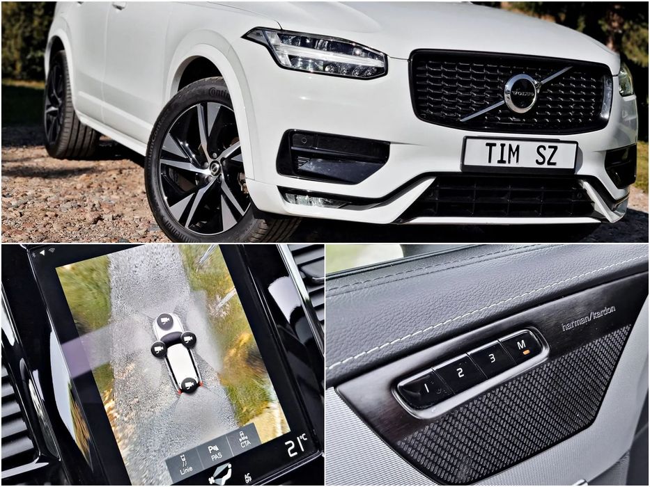 Volvo XC 90 R-DESIGN_B5 AWD 4x4_Hed-UP_KAMERY 360_ BLIS_ 7 miejsc_ ACC Panorama_