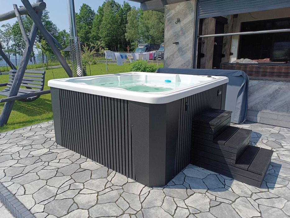 "WEZUWIUSZ" 6 osobowe Jacuzzi Balia ogrodowa gorąca beczka PREMIUM