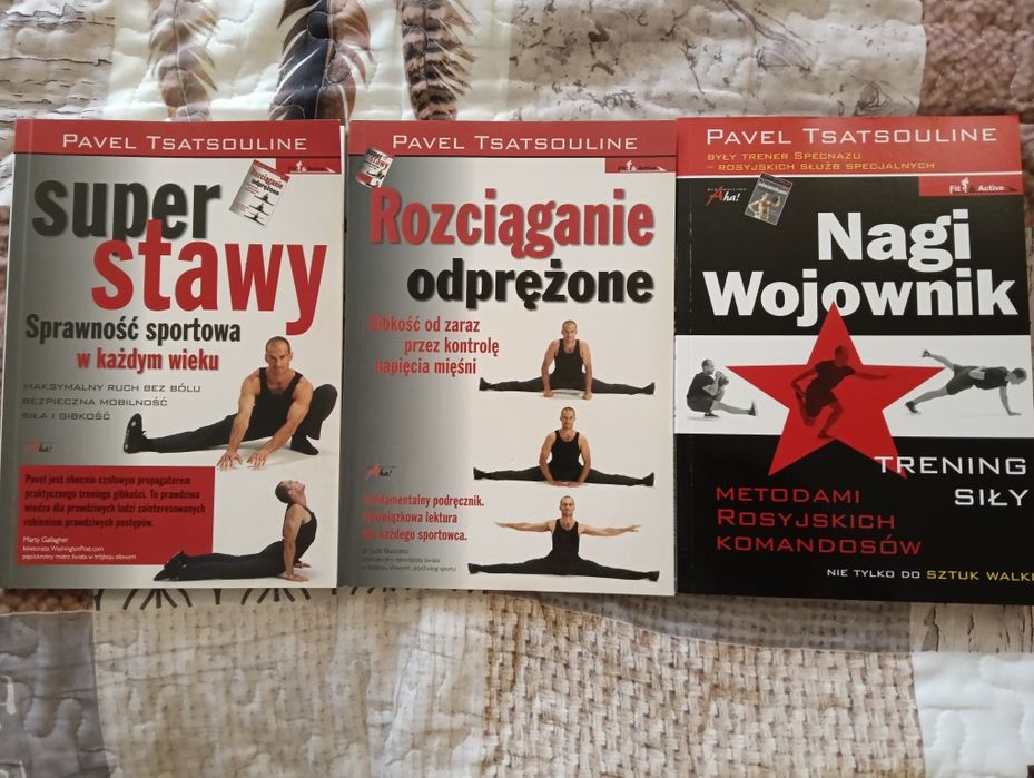 Pavel Tsatsouline Rozciąganie odprężone, Super stawy, Nagi wojownik