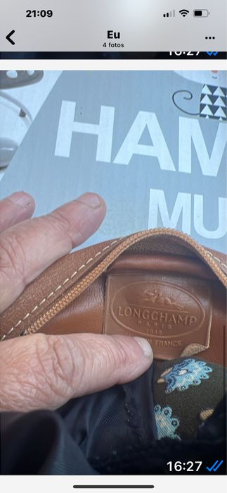 Maka tiracolo em pele longchamp original