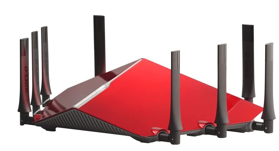 Router D-Link AC5300 ultrat DIR -895 L com 8 antenas de alta potencia