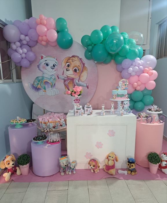 Decoracao festa,  pegue e monte