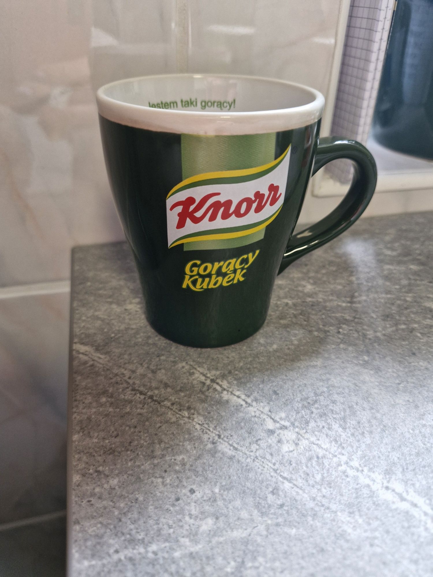 Kubek kolekcjonerski Knorr z napisem w środku 250ml