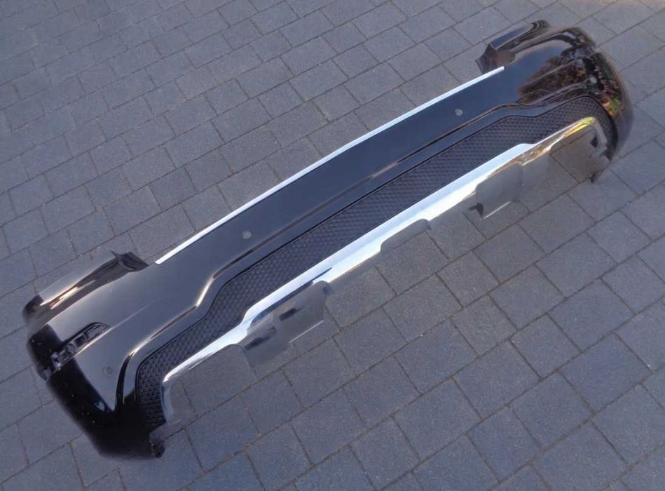 Задний бампер в цвет Mercedes GLK X204