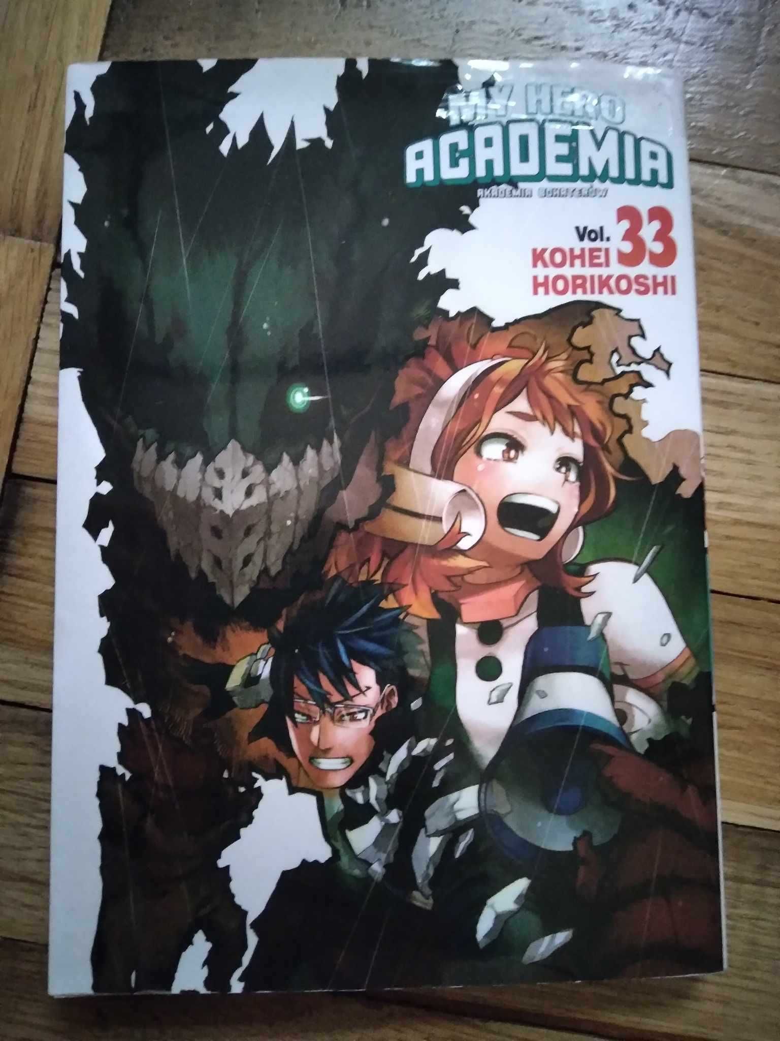 Manga ,,My hero academia'' tom 33