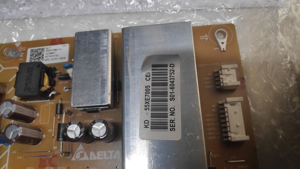 Tv  Sony 55 części sprawne