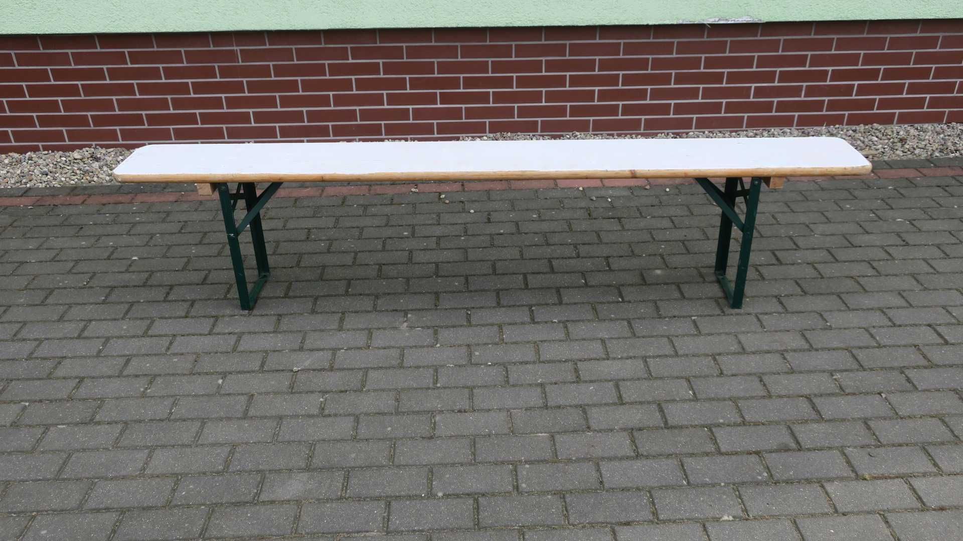 Ogródek piwny ławka składana 220x25cm.