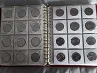 Coleção completa de moedas de euro.