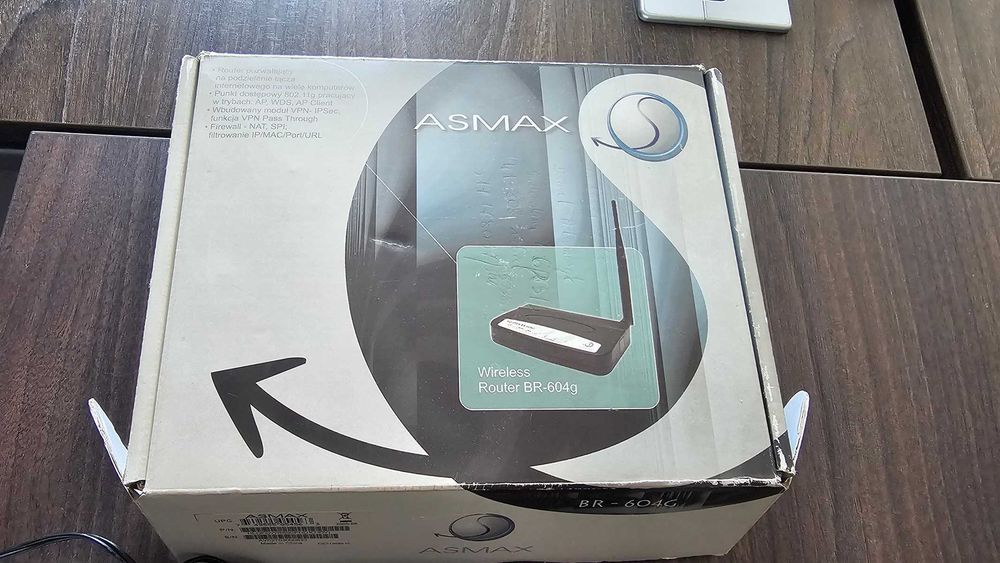 2 x Router ASMAX BR-604 G_ + dwa zasilacze
