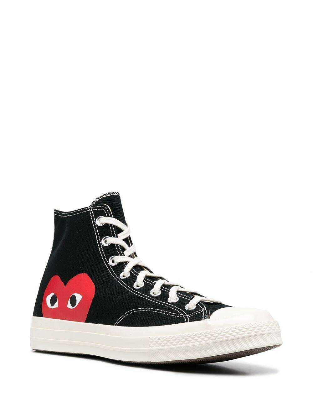Кеди Converse x Comme Des Garcons Play High Top Sneakers Black