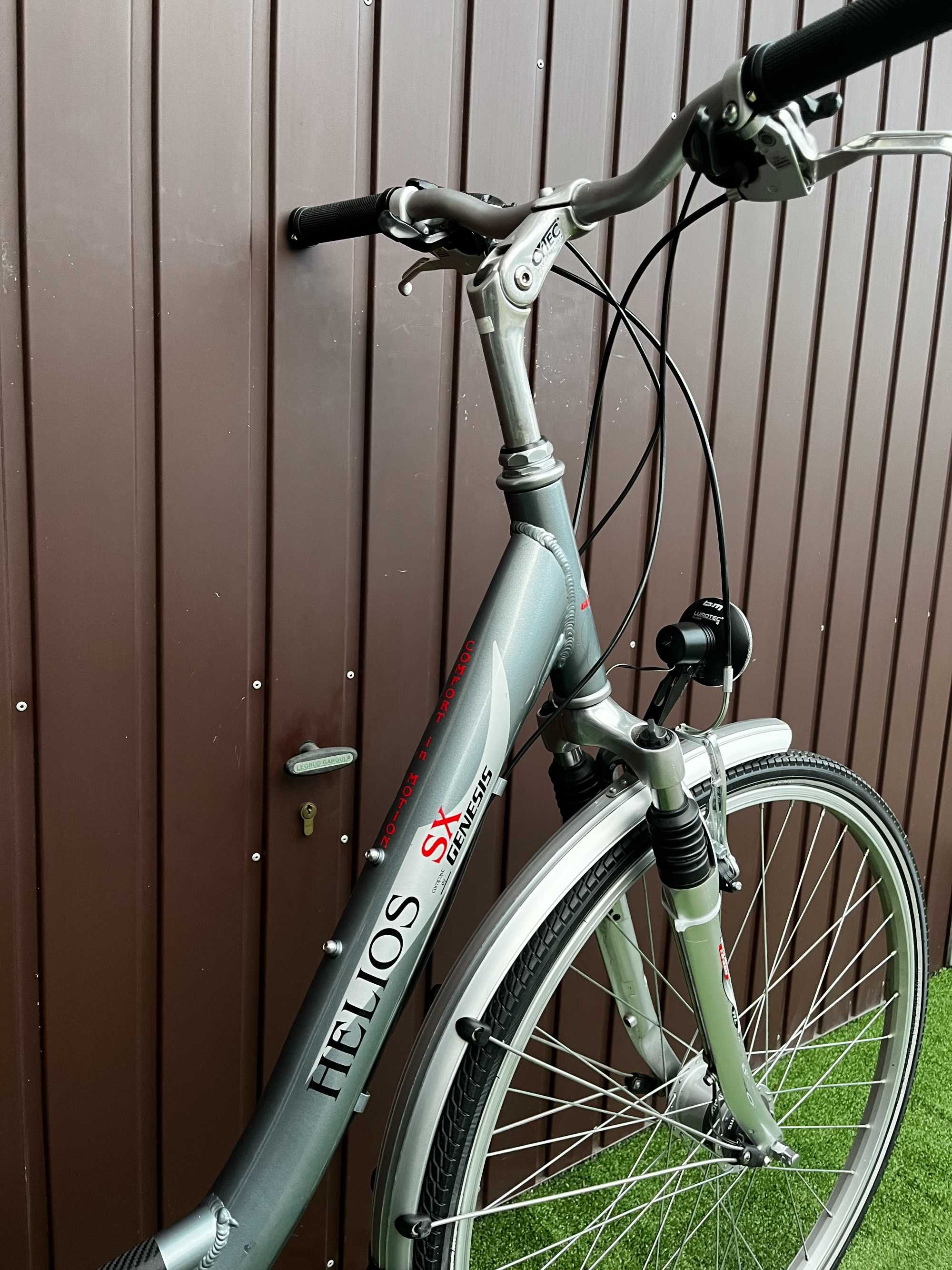 Rower GENESIS HELIOS SX/alu./amor./prądnica/koła 28"/Shimano ACERA