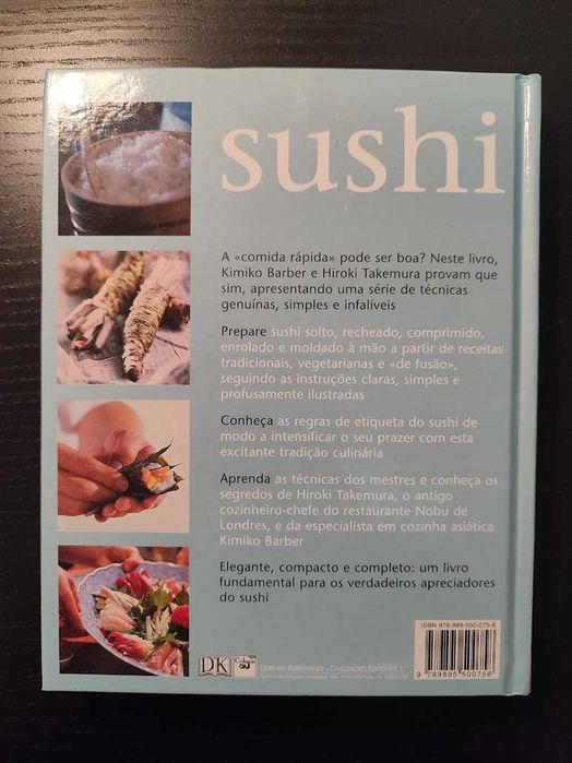 (Env. Incluído) Sushi de Hiroki Takemura e Kimiko Barber