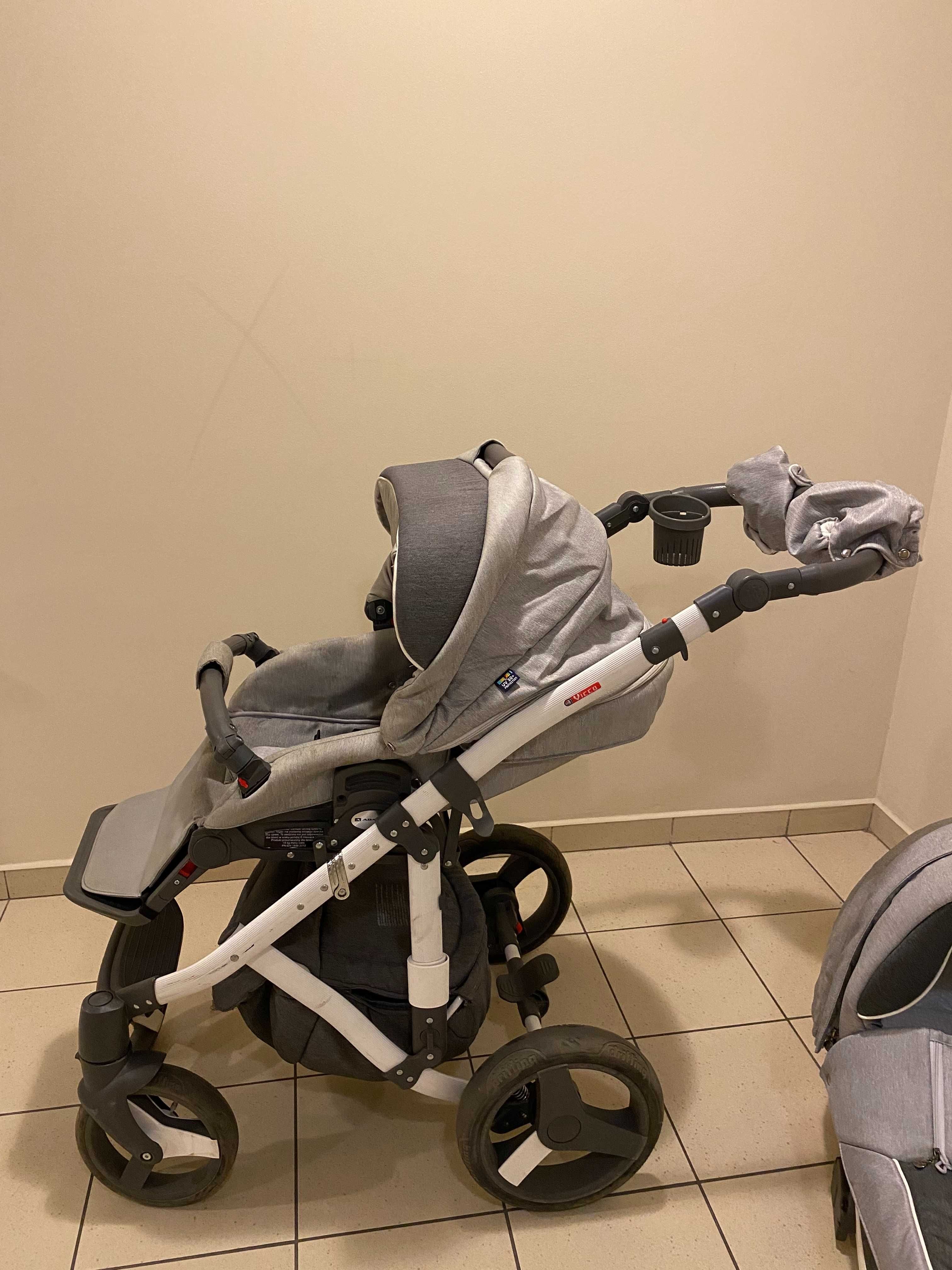 Vicco Adamex 2 w 1 wózek spacerówka + gondola