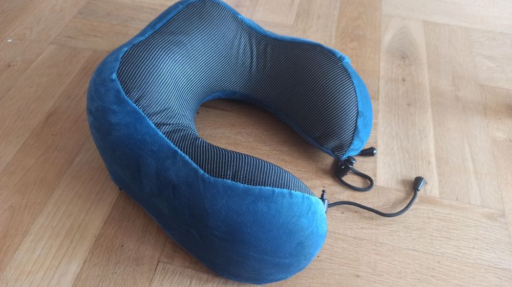Poduszka podróżna turystyczna memory foam rogal na szyję auta zagłówek