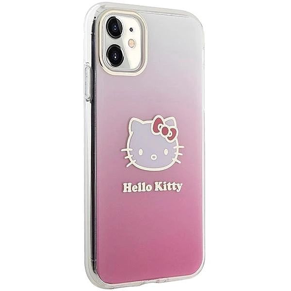 Etui Hello Kitty IML Gradient Electrop Kitty Head na iPhone 11 / Xr -