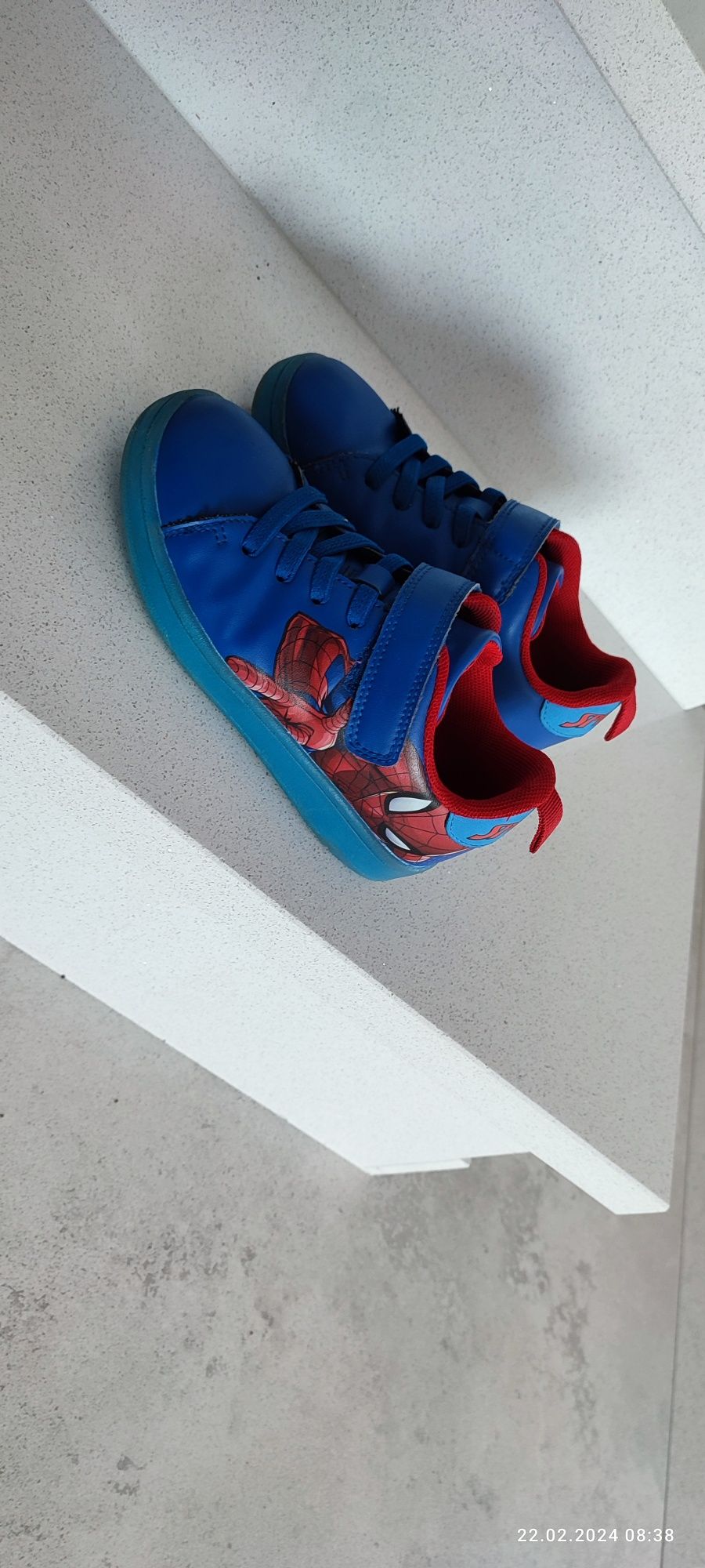 Buty sportowe chłopięce Spiderman hm migające 27