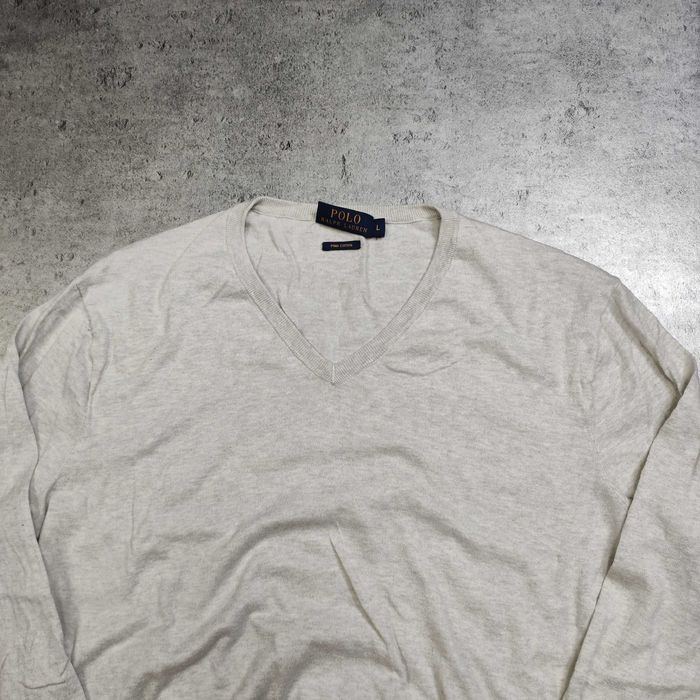 MĘSKI Elegancki Sweter Lekki PREMIUM Bawelna Bez Logo Ralph Lauren