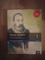 Ponad słowami 1 cz.2 książka do języka polskiego