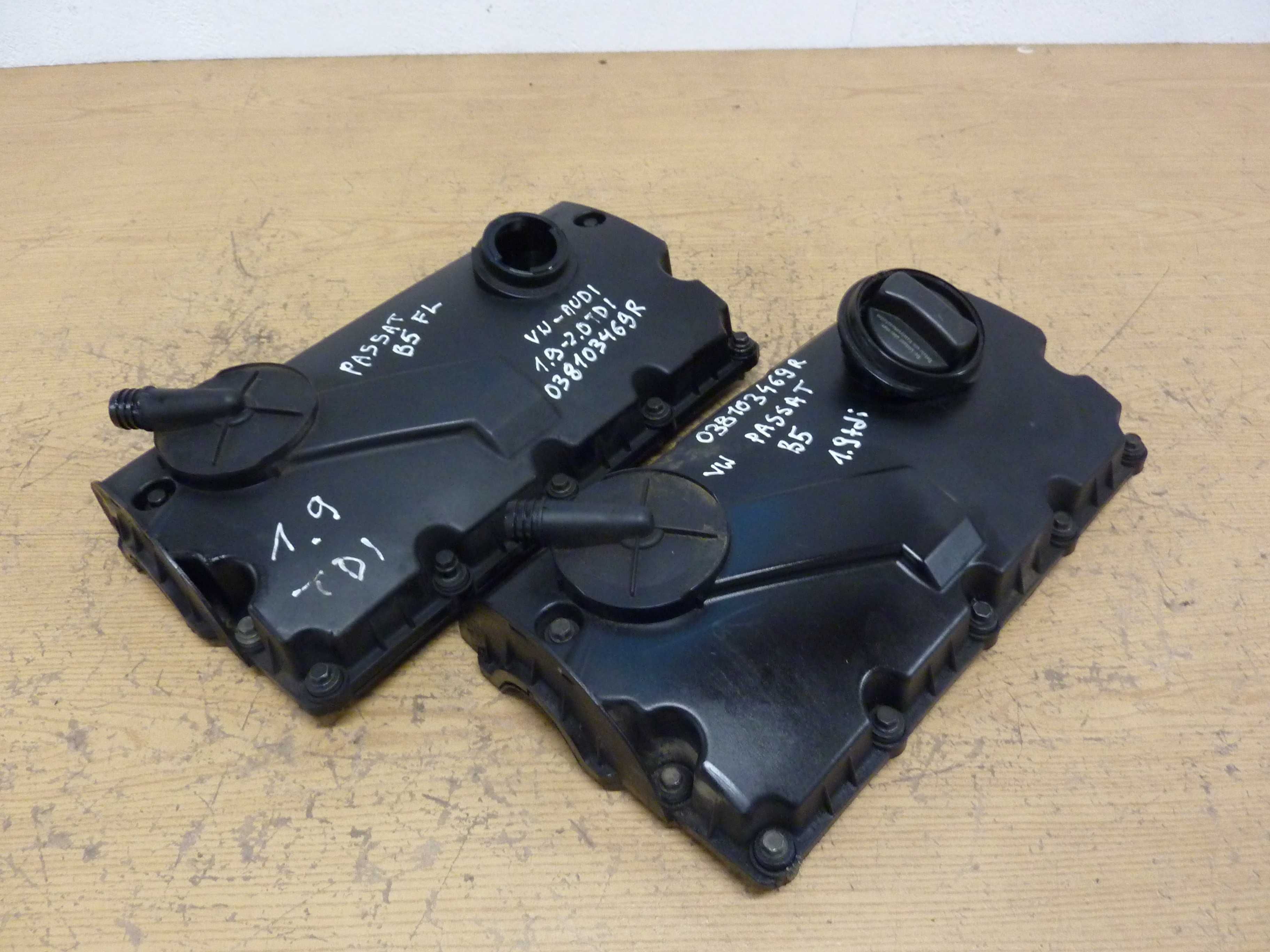 VW PASSAT B5 lift AUDI A4 B6 B7 1,9 2,0 TDI pokrywa ODMA 038.103469R