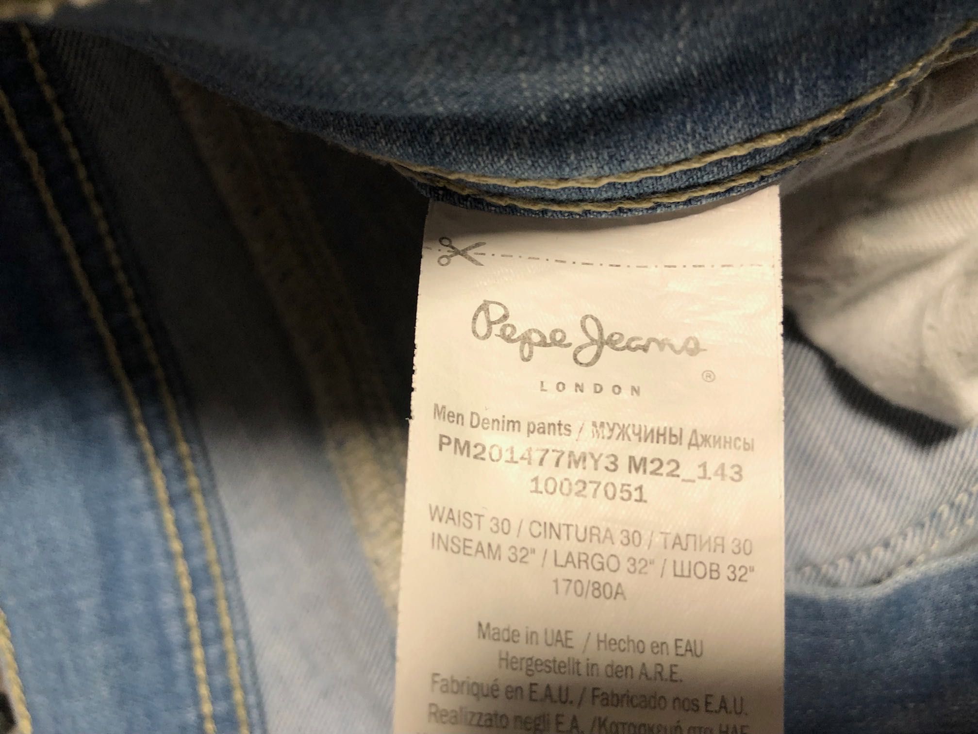 Spodnie Pepe Jeans rozmiar 30/32