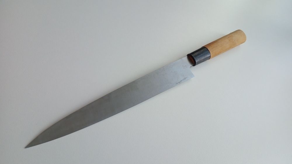 Nóż japoński 濃州正宗作 - Masamune  Noushu yanagiba