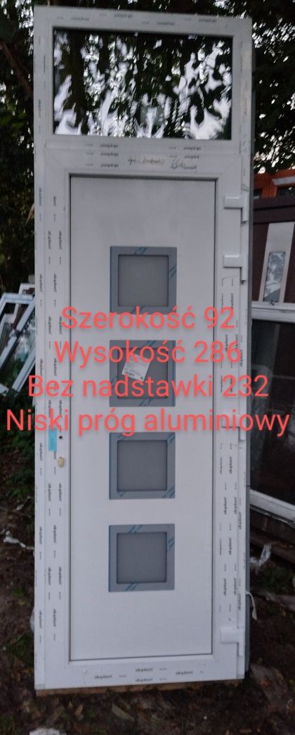 Drzwi tarasowe 3 szybowe 230x230