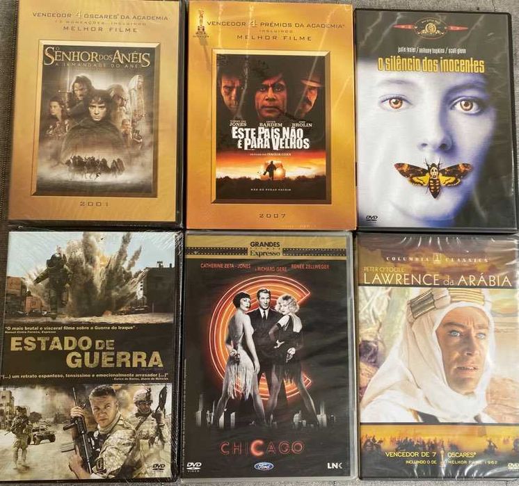 Premiados com o Óscar "MELHOR FILME" em DVD