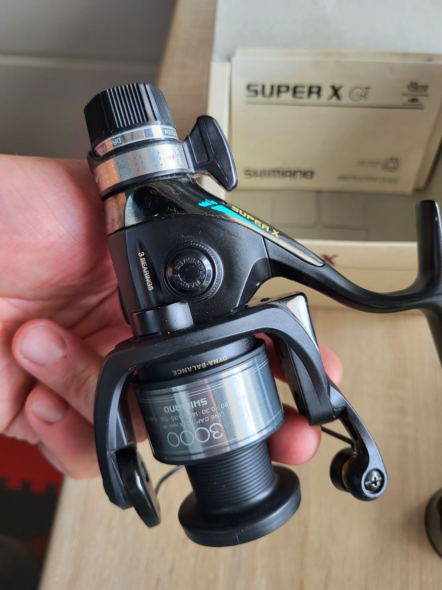 Shimano Super X, 3000 GT. Nowy komplet.