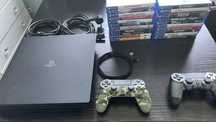 Ps4 pro 1TB dwa pady zestaw 21 GIER