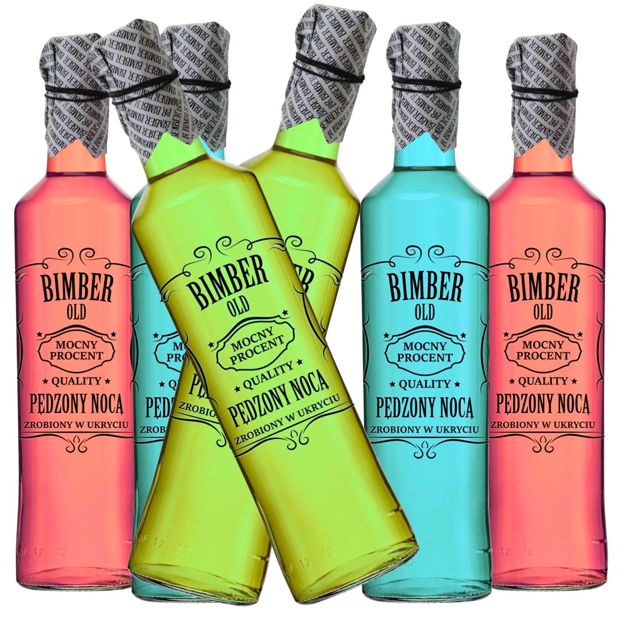 Szklana butelka, butelki na wesele, butelki na nalewki 500 ml , 0,5 l