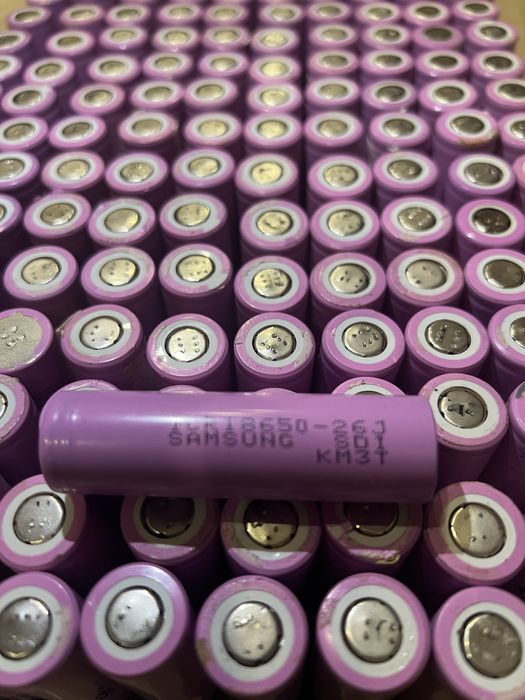 Акумулятори 18650 Samsung Li-ion