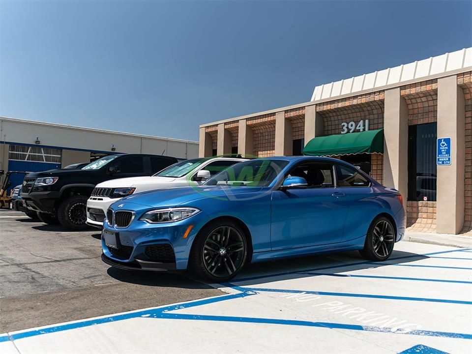 LIP SPOILER FRONTAL ABA Pala LÂMINA BMW SÉRIE 2 F22 F23 M PERFORMANCE