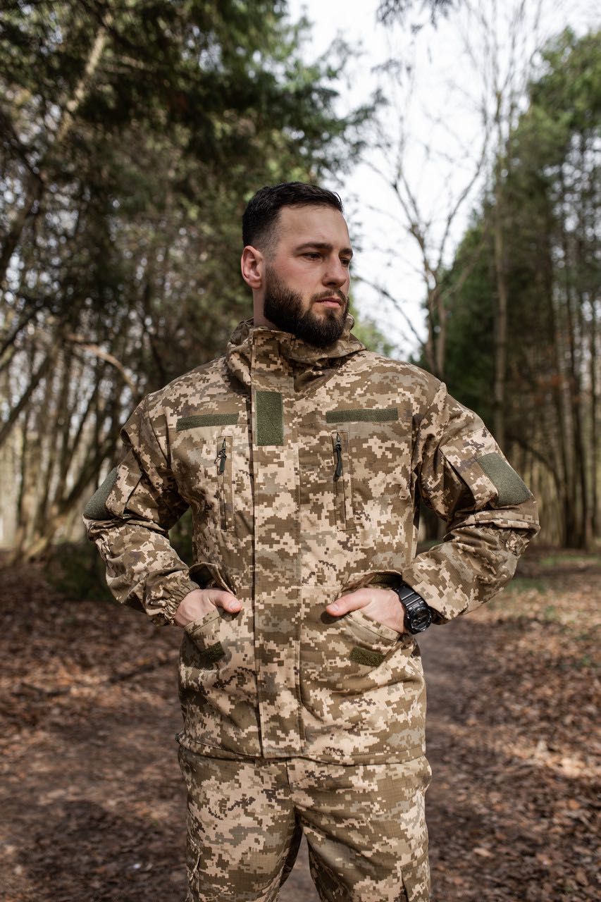Військова форма горка парка штани піксель зсу мультикам военная кітель