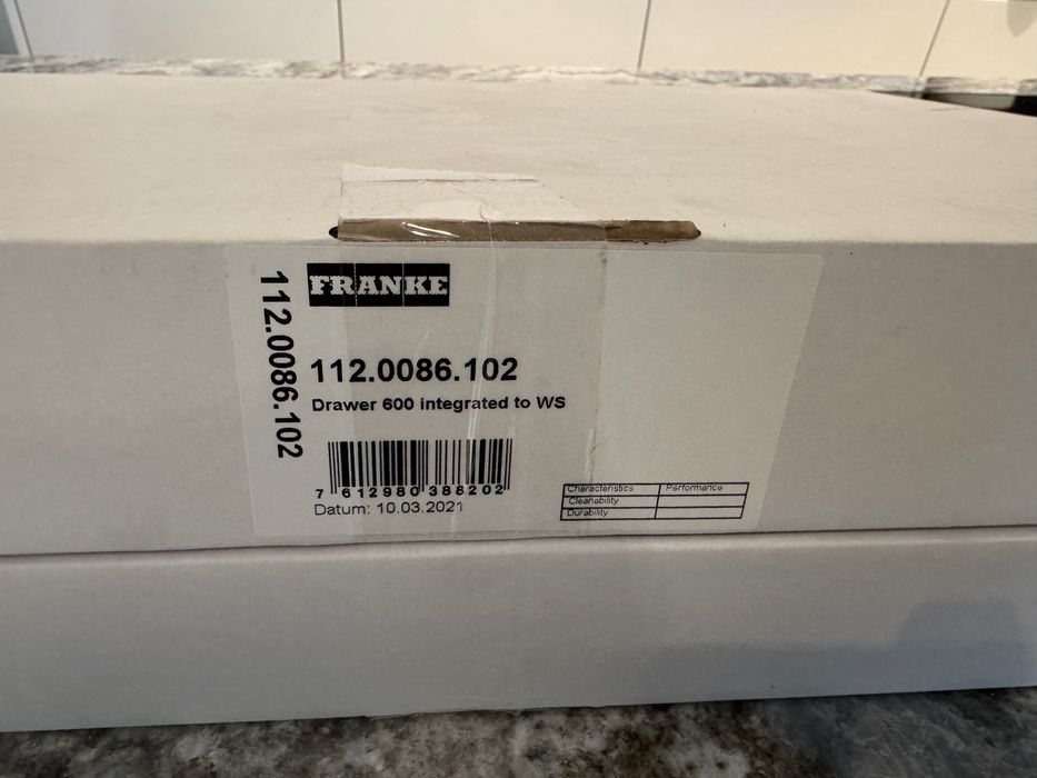 FRANKE - wysuwana szuflada do kosza na śmieci (pojemnik) NOWA