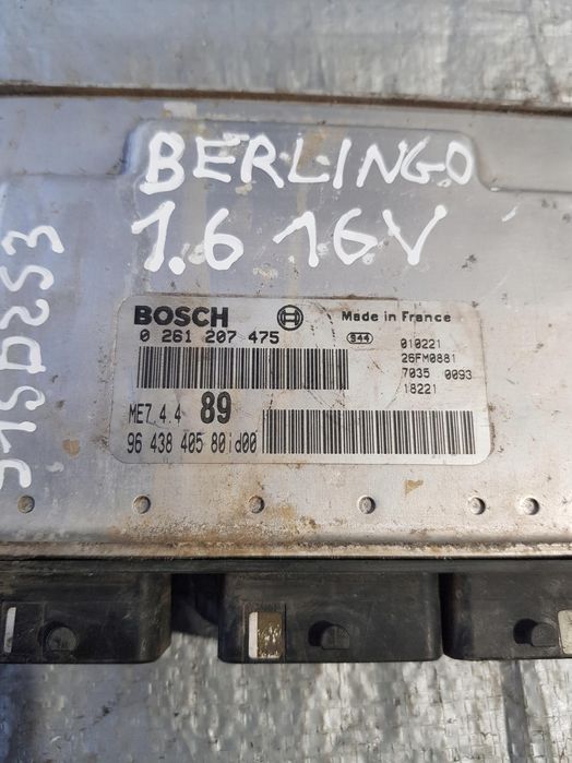 Komputer Ecu Berlingo 1.6 9643840580 0261207475