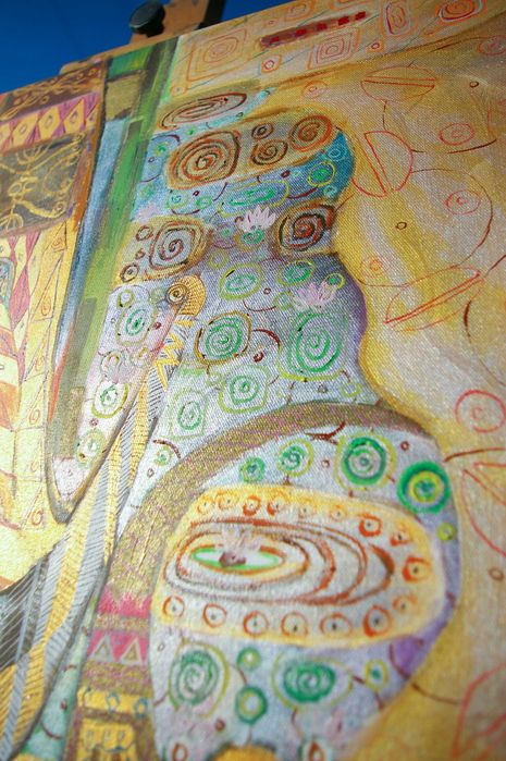 картина Lotus 80-70 oil