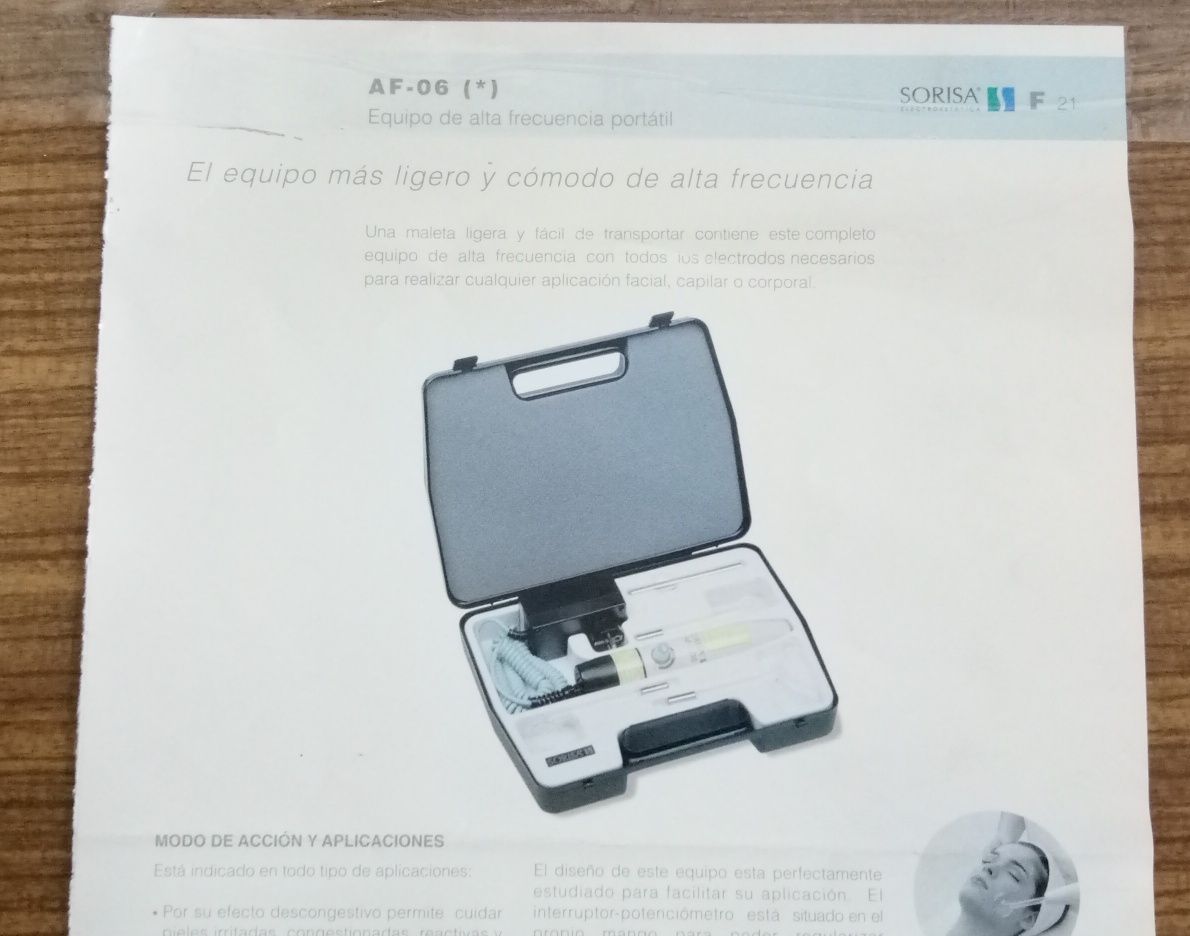 Equipamento de Alta Frequência SORISA