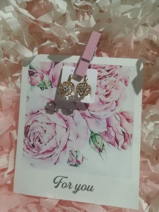 Сережки квіточки, зірочки,бантики