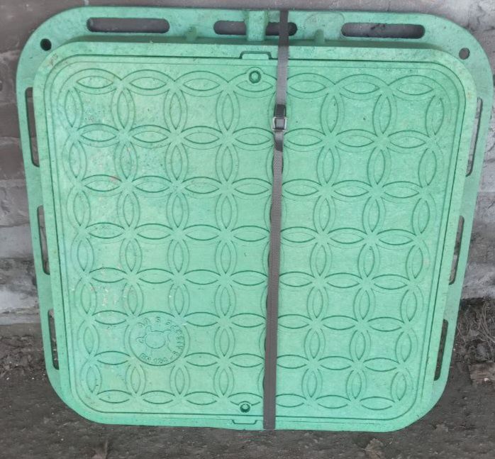 Włazy ogrodowy, kanalizacijna, pokrywa studnia,  do szambo, polimerowy