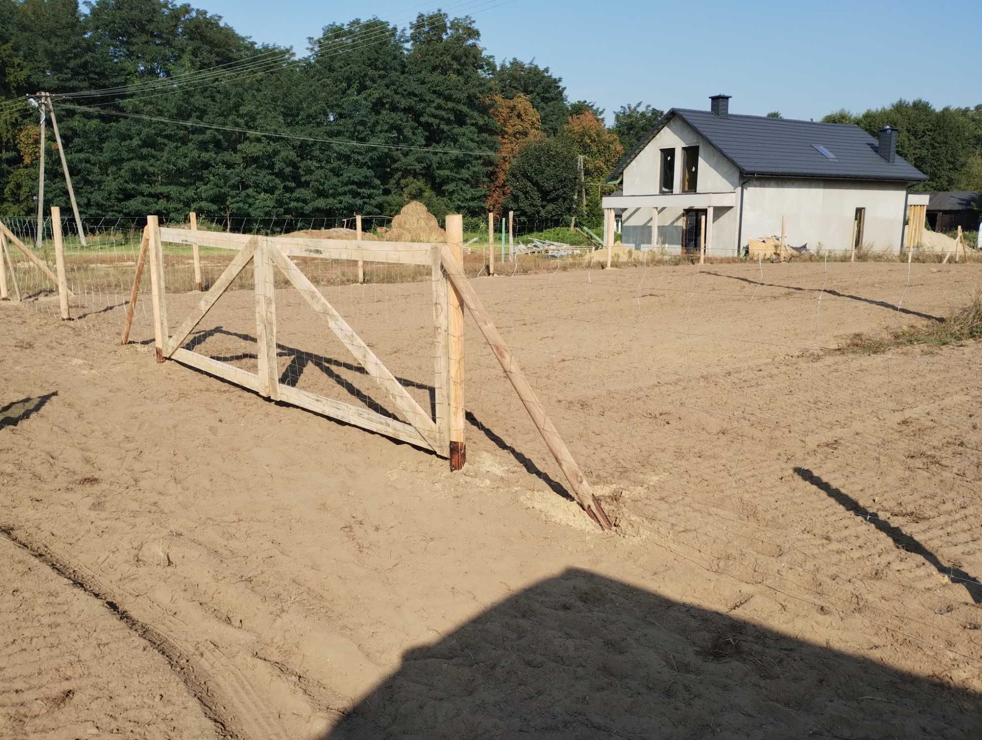 Ogrodzenie budowlane tymczasowe leśne już 16 zł. mb. Kwidzyn