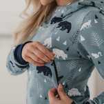 Bluza Milk&Love do karmenia piersią z kapturem