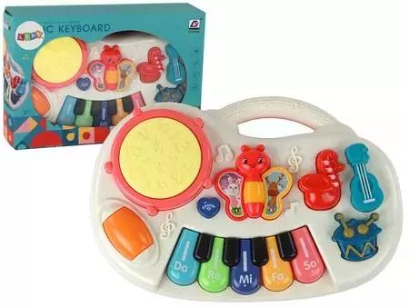 Pianinko edukacyjne Motylki. Leantoys. Nowy Produkt
