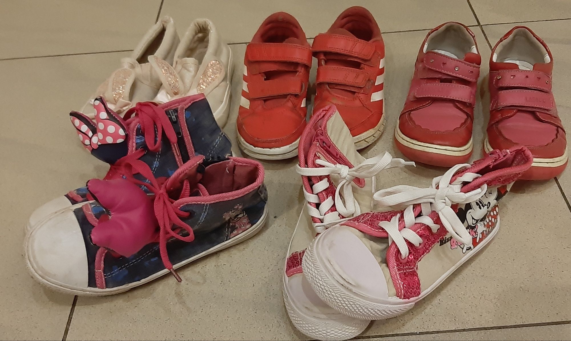 Śliczne kapcie  - buty myszka Mini rozmiar 30