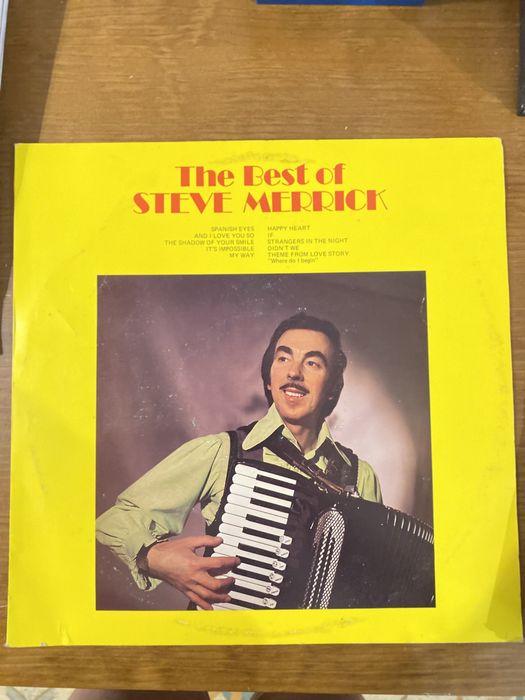 Vinil The beat of Steve Merrick - Autografado