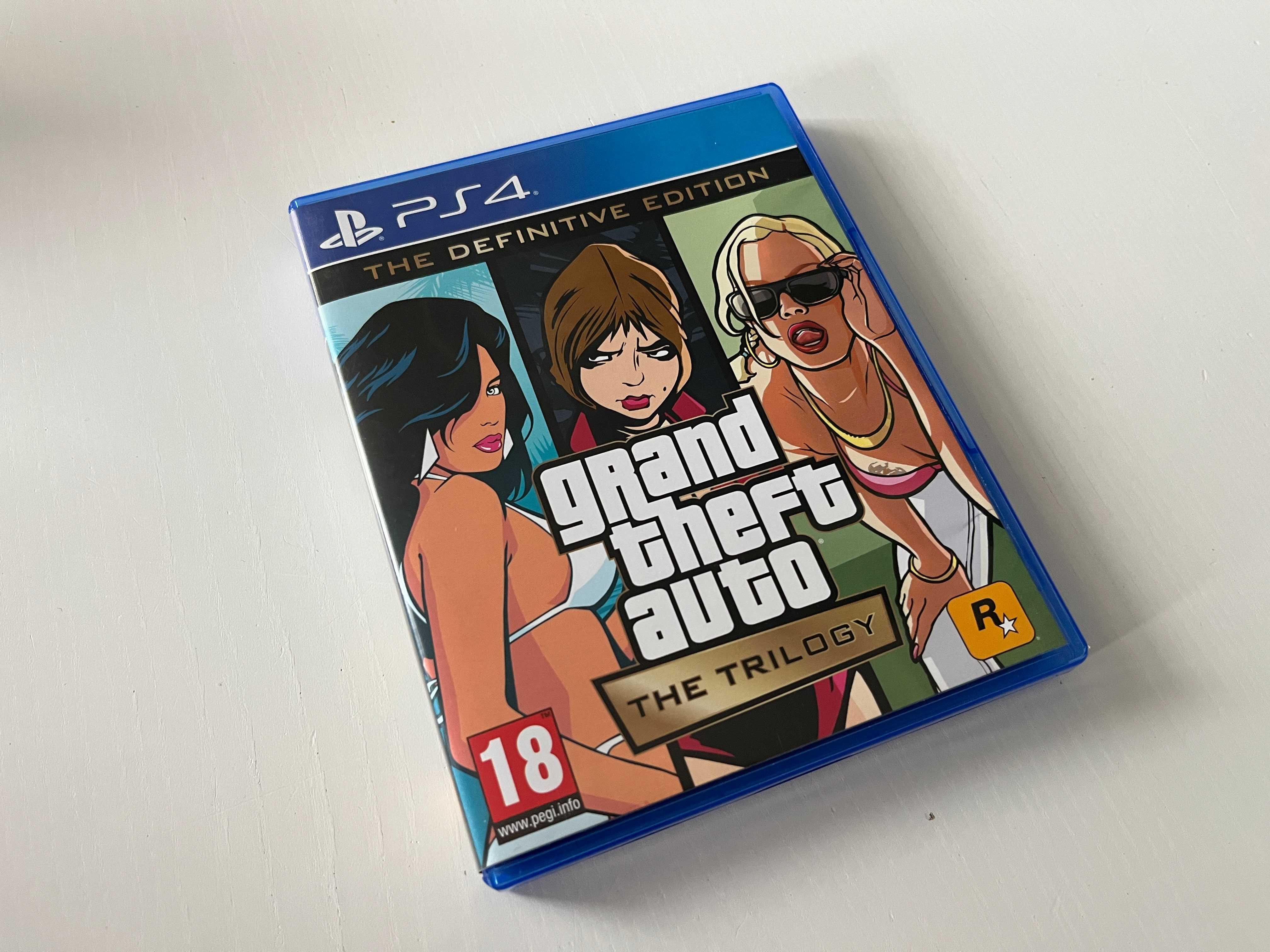 GTA The Trilogy 3 Vice City San Andreas Grand Theft Auto PS4