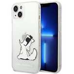 Etui Karl Lagerfeld Choupette Fun na iPhone 14 Plus - przezroczyste